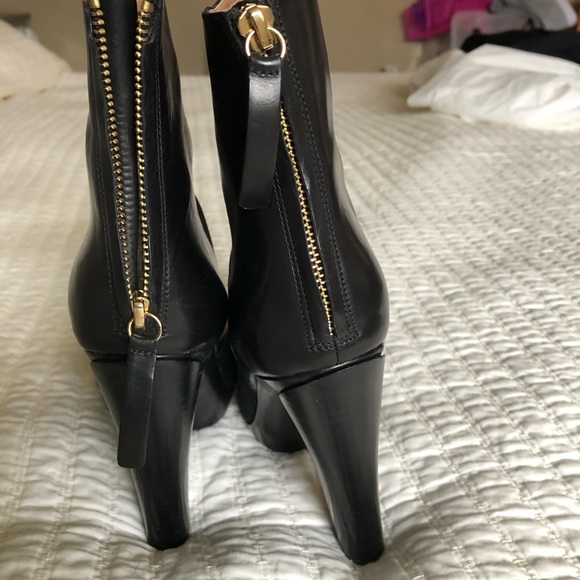 Rachael Zoe leather platform mesh boots sz 8 - Picture 10 of 13